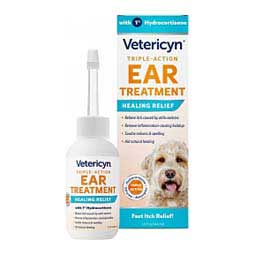 Vetericyn Triple-Action Ear Treatment for Dogs and Cats  Vetericyn